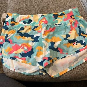 Champion Women's Multicolor Camo Shorts